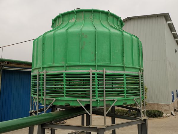 三門峽緣份多果汁有限公司的工業圓形350型冷卻塔
